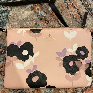 Kate spade floral small crossbody bag